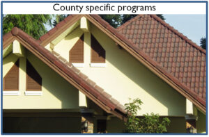 County specific programs