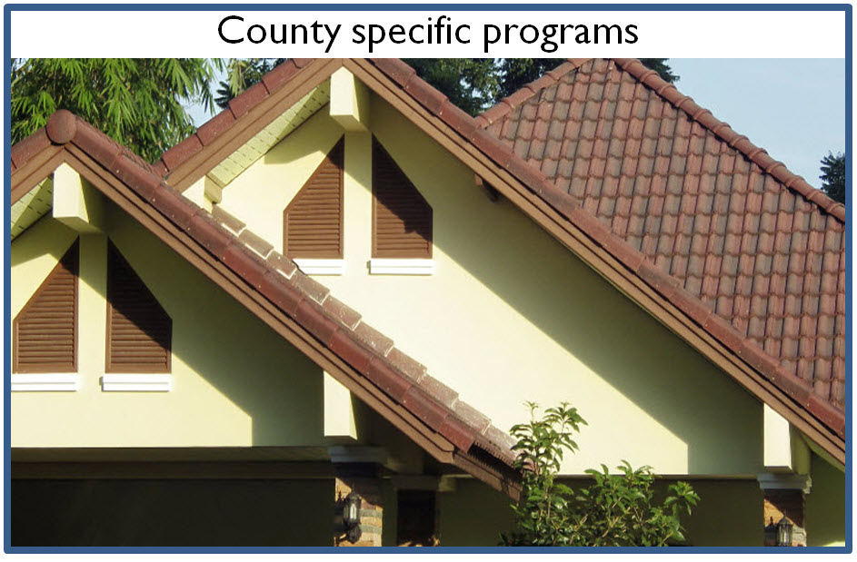 County specific programs